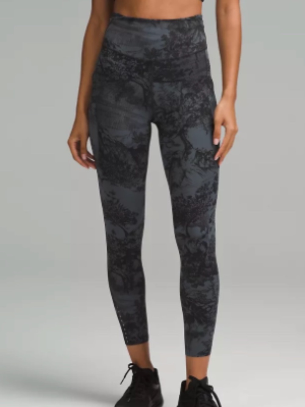 Lululemon Fast & Free 25" - Sketch Toile - Size 10
